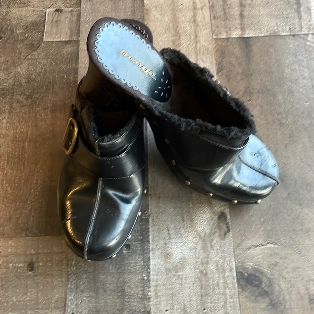 Bongo Vicky Platform Heeled Clogs - image 1